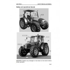 Deutz Fahr Agrofarm 85 - 85GS - 100 - 100GS Operators Manual
